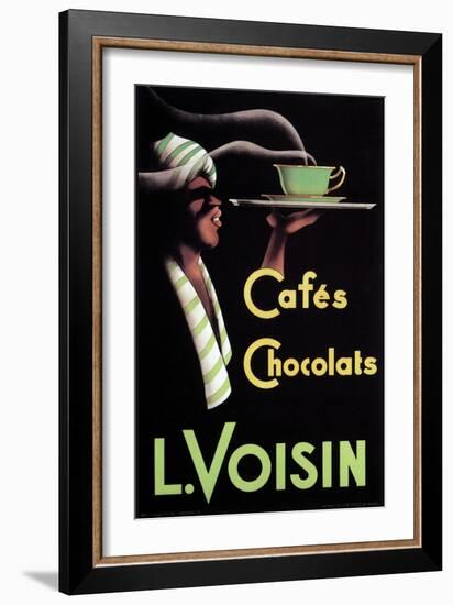 Cafes Chocolats L. Voisin-Noel Saunier-Framed Art Print