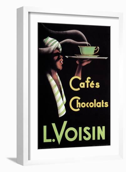 Cafes Chocolats L. Voisin-Noel Saunier-Framed Art Print