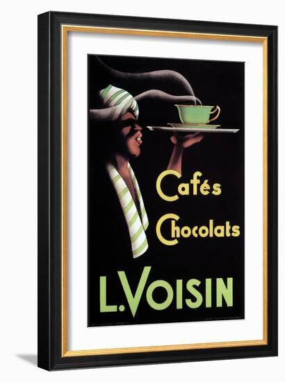 Cafes Chocolats L. Voisin-Noel Saunier-Framed Art Print