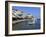 Cafes on Harbour, Kokkari, Samos, Aegean Islands, Greece-Stuart Black-Framed Photographic Print