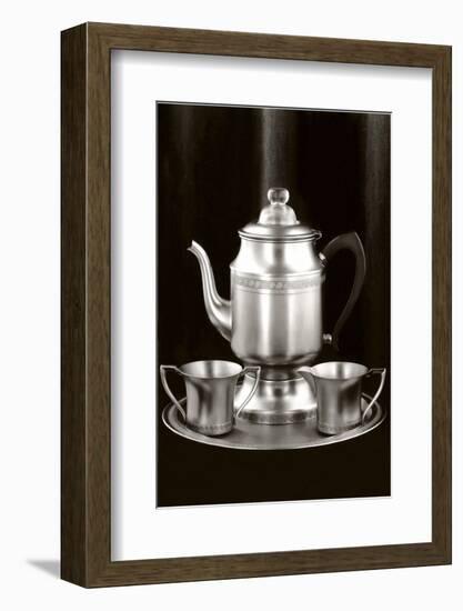 Cafetiere, Cup, Pitcher-Found Image Press-Framed Photographic Print