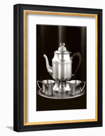 Cafetiere, Cup, Pitcher-Found Image Press-Framed Photographic Print