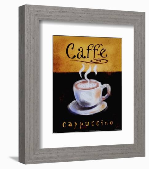 Caffe Cappuccino-Anthony Morrow-Framed Art Print