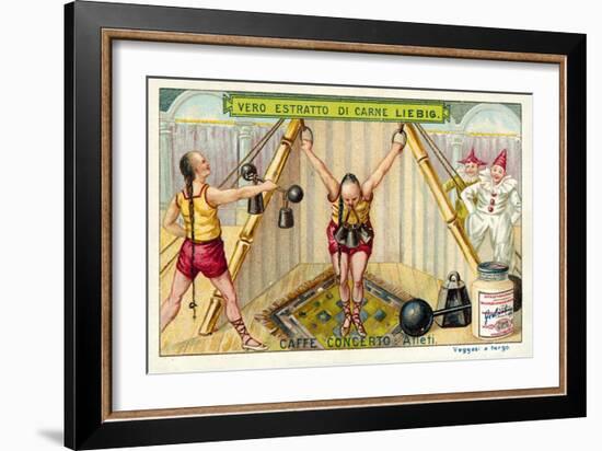 Caffe-Concerto: Athletes-null-Framed Giclee Print