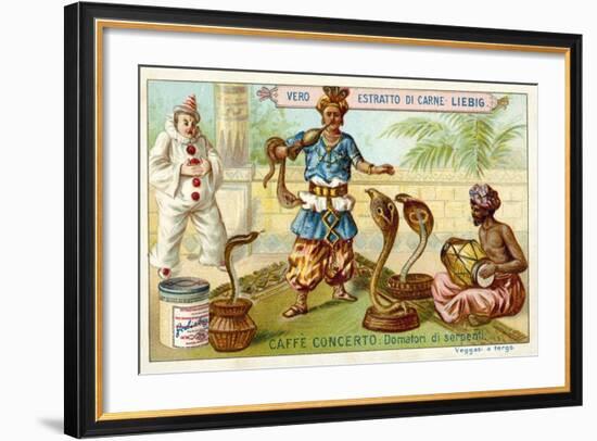 Caffe-Concerto: Snake Charmer-null-Framed Giclee Print