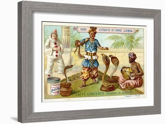 Caffe-Concerto: Snake Charmer-null-Framed Giclee Print