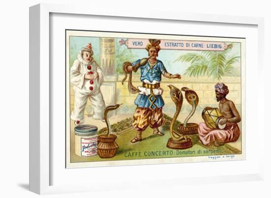 Caffe-Concerto: Snake Charmer-null-Framed Giclee Print