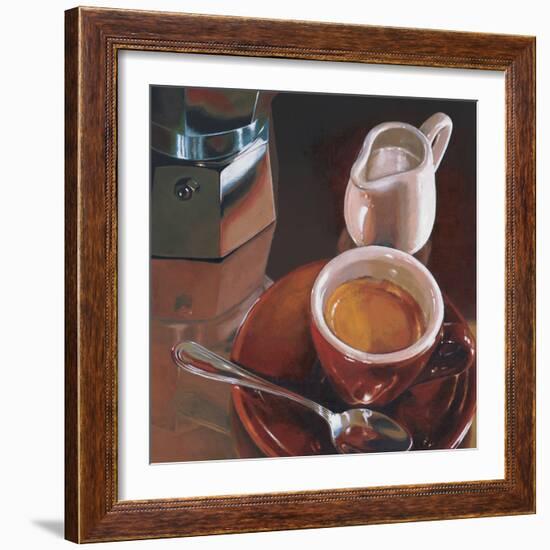 Caffé del mattino-Federico Landi-Framed Art Print