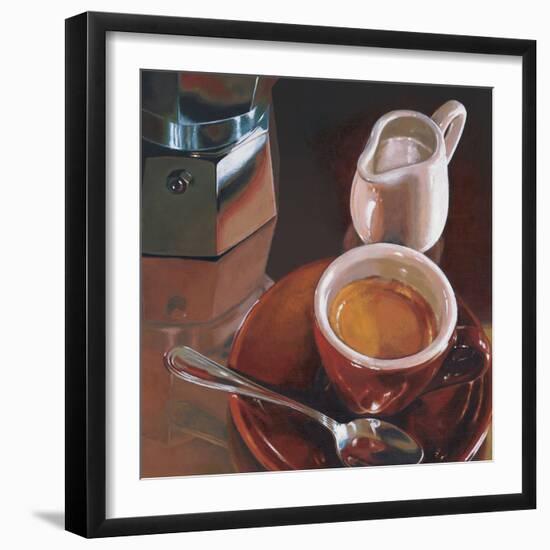 Caffé del mattino-Federico Landi-Framed Art Print