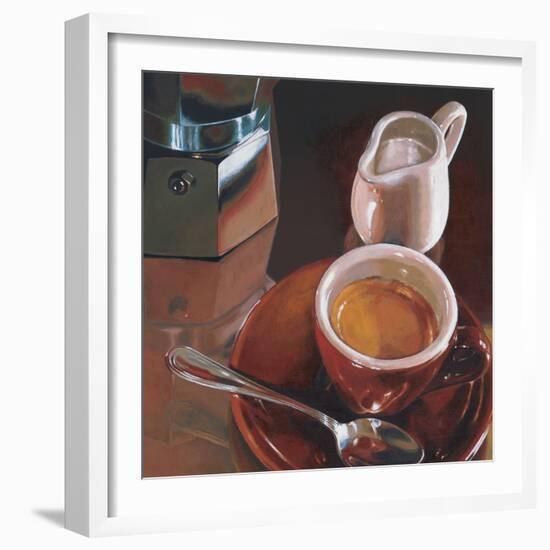 Caffé del mattino-Federico Landi-Framed Art Print