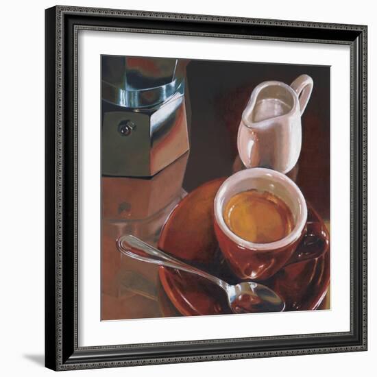 Caffé del mattino-Federico Landi-Framed Art Print