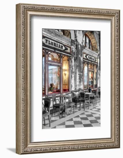 Caffe Florian, Venezia-Alan Blaustein-Framed Photographic Print