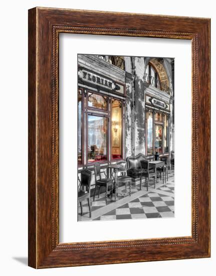 Caffe Florian, Venezia-Alan Blaustein-Framed Photographic Print