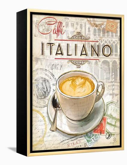 Caffe Italiano-Chad Barrett-Framed Stretched Canvas