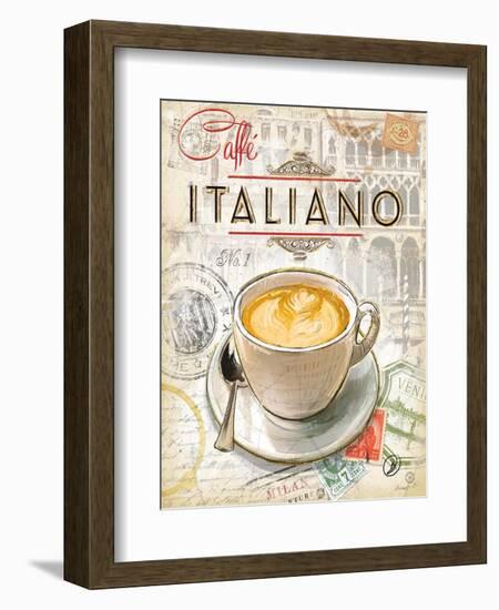 Caffe Italiano-Chad Barrett-Framed Premium Giclee Print