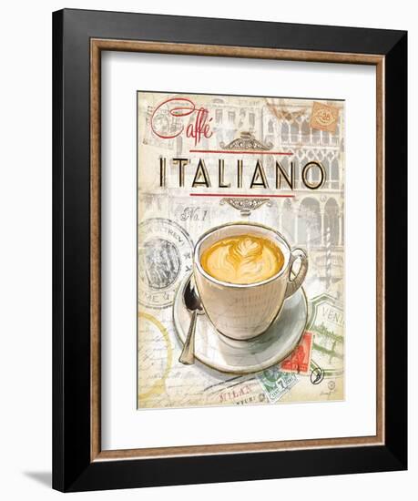 Caffe Italiano-Chad Barrett-Framed Premium Giclee Print