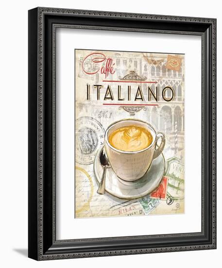 Caffe Italiano-Chad Barrett-Framed Premium Giclee Print