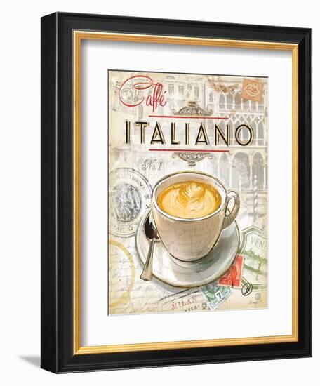 Caffe Italiano-Chad Barrett-Framed Premium Giclee Print