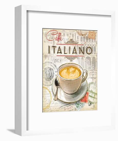 Caffe Italiano-Chad Barrett-Framed Premium Giclee Print