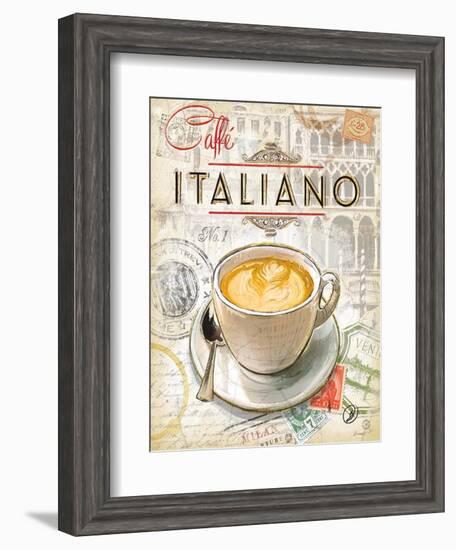 Caffe Italiano-Chad Barrett-Framed Art Print