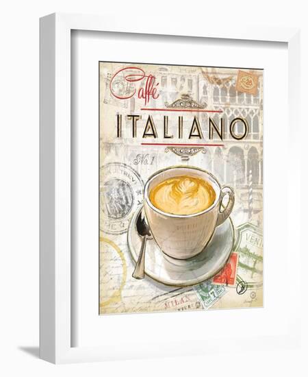 Caffe Italiano-Chad Barrett-Framed Art Print