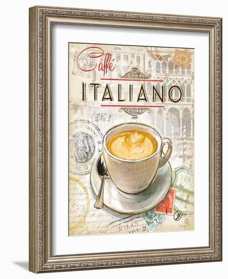 Caffe Italiano-Chad Barrett-Framed Art Print