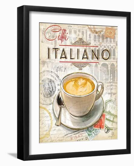 Caffe Italiano-Chad Barrett-Framed Art Print