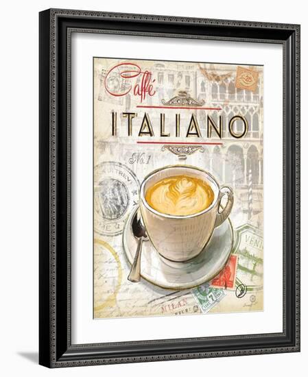 Caffe Italiano-Chad Barrett-Framed Art Print