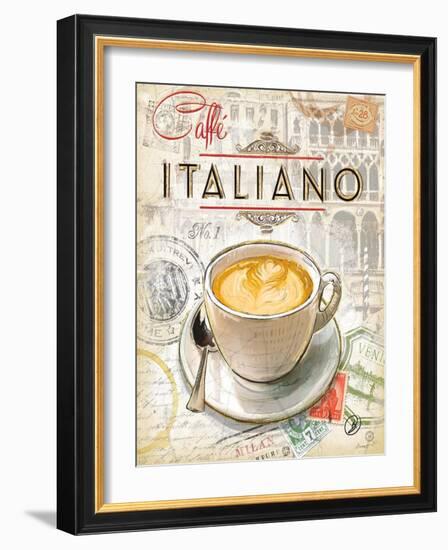 Caffe Italiano-Chad Barrett-Framed Art Print