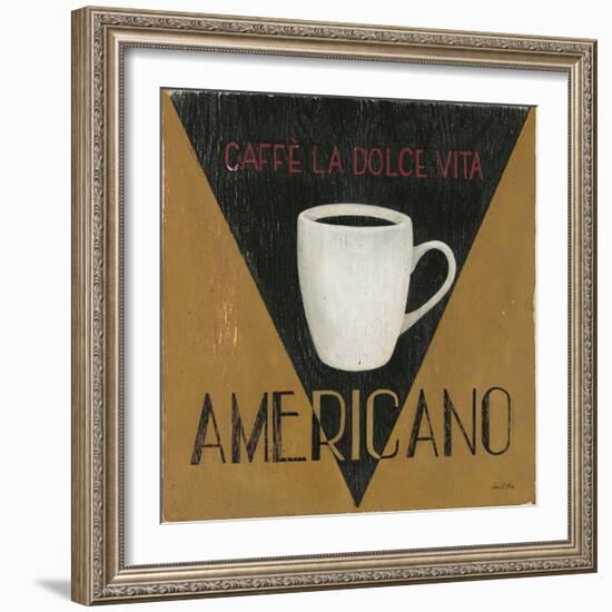 Caffe La Dolce Vita Americano-Arnie Fisk-Framed Art Print