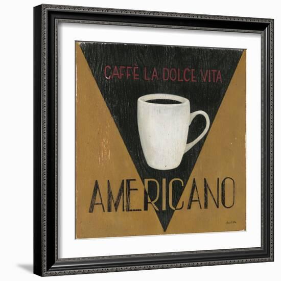 Caffe La Dolce Vita Americano-Arnie Fisk-Framed Art Print