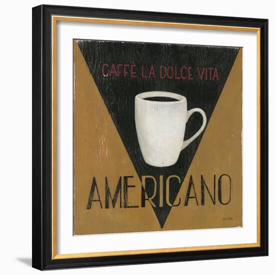 Caffe La Dolce Vita Americano-Arnie Fisk-Framed Art Print