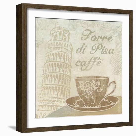 Caffe Pisa-Erin Clark-Framed Giclee Print