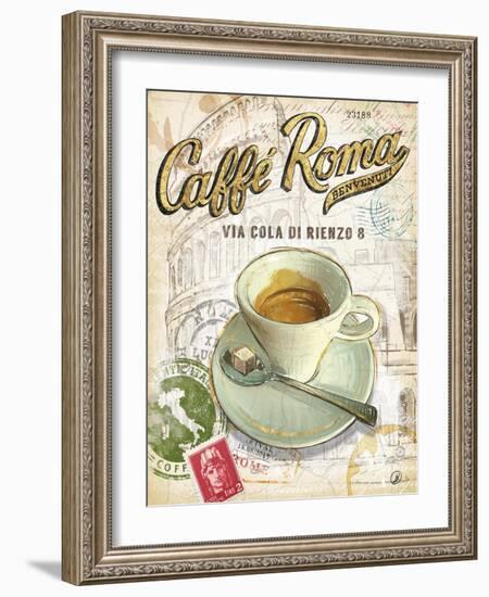 Caffe Roma-Chad Barrett-Framed Art Print