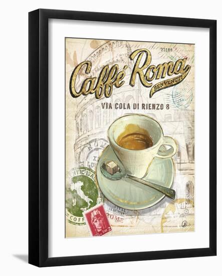 Caffe Roma-Chad Barrett-Framed Art Print