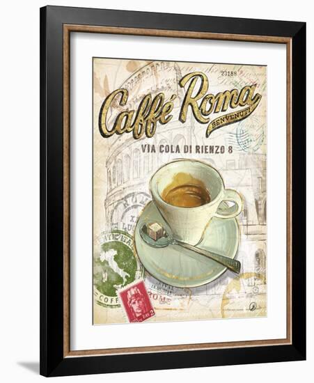 Caffe Roma-Chad Barrett-Framed Art Print