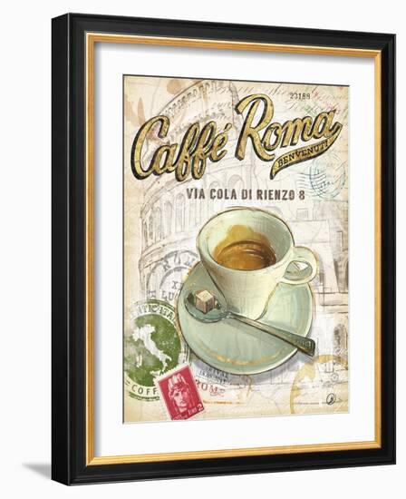 Caffe Roma-Chad Barrett-Framed Art Print