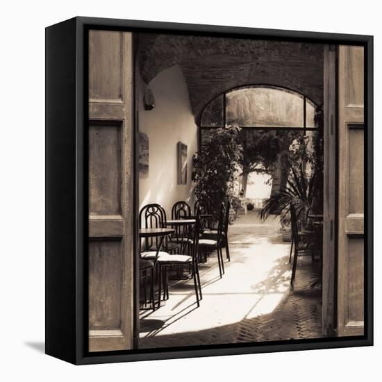 Caffè Spello-Alan Blaustein-Framed Stretched Canvas