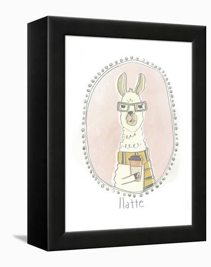 Caffeinated Cutie II-null-Framed Stretched Canvas