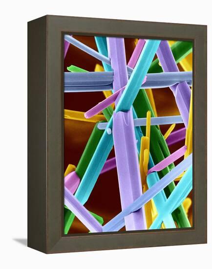 Caffeine Crystals, SEM-Dr. Jeremy Burgess-Framed Premier Image Canvas