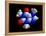 Caffeine Molecule-Dr. Mark J.-Framed Premier Image Canvas