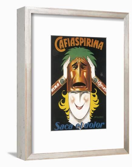 Cafiaspirina-Achille Luciano Mauzan-Framed Art Print