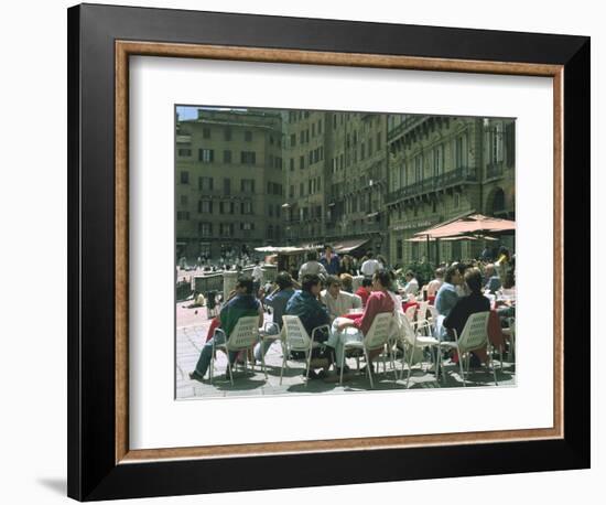 Caft, Il Campo, Sienna, Tuscany, Italy-Peter Thompson-Framed Photographic Print