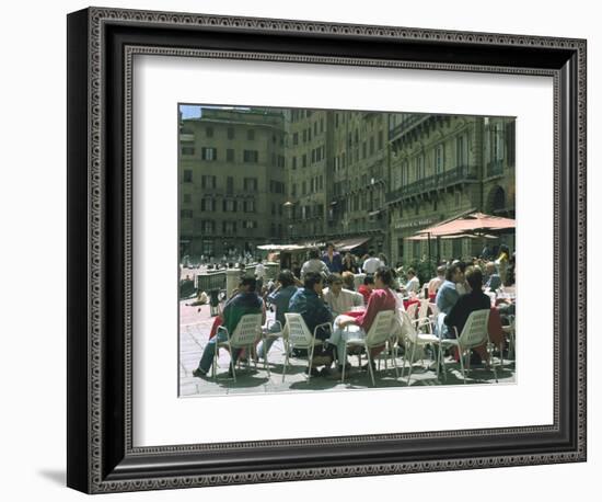 Caft, Il Campo, Sienna, Tuscany, Italy-Peter Thompson-Framed Photographic Print