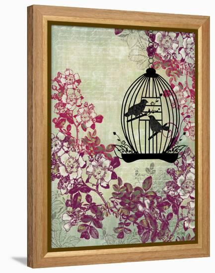 Caged Bird Song-Bee Sturgis-Framed Stretched Canvas