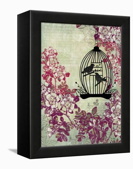 Caged Bird Song-Bee Sturgis-Framed Stretched Canvas