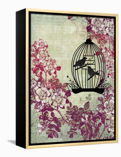 Caged Bird Song-Bee Sturgis-Framed Stretched Canvas