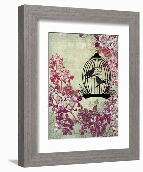 Caged Bird Song-Bee Sturgis-Framed Art Print