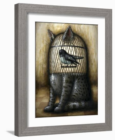 Caged-Jason Limon-Framed Giclee Print