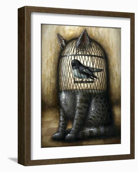 Caged-Jason Limon-Framed Giclee Print